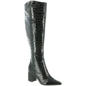 Marc Fisher Retie Leather Tall Boots